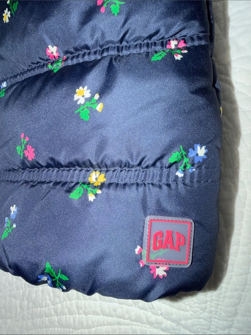 GAP Baby Navy Puffer Jacket